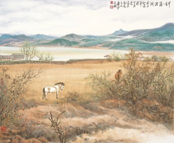 德基艺术空间 | 绘影清韵——萧平萧戈父子作品展