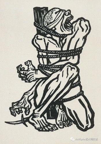李桦，鲁迅教他木刻，三赴战争前线写生，版画、水墨、素描都成就非凡