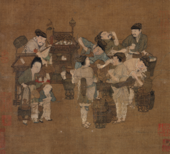 色彩斑斓  墨气氤氲——纸绢上的文明印记