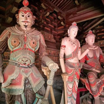 范泓摄影 | 山西平遥镇国寺彩塑