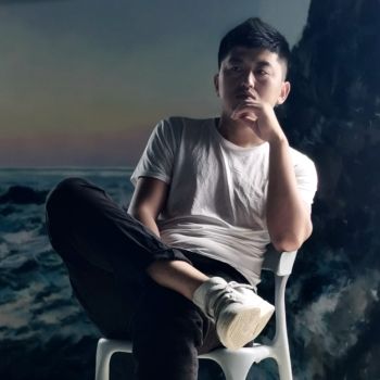 艺术家付军胜，一位大海拾荒者