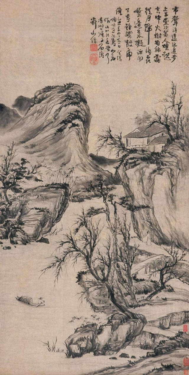 石涛:“苦瓜和尚”把“苦”绘在画卷中(图13)