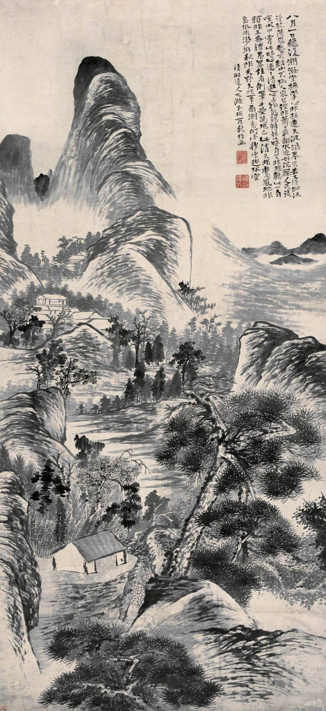 石涛:“苦瓜和尚”把“苦”绘在画卷中(图15)