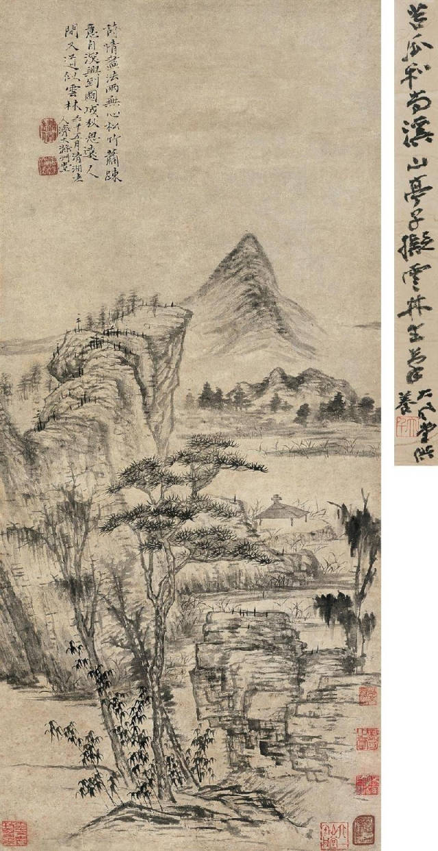 石涛:“苦瓜和尚”把“苦”绘在画卷中(图20)