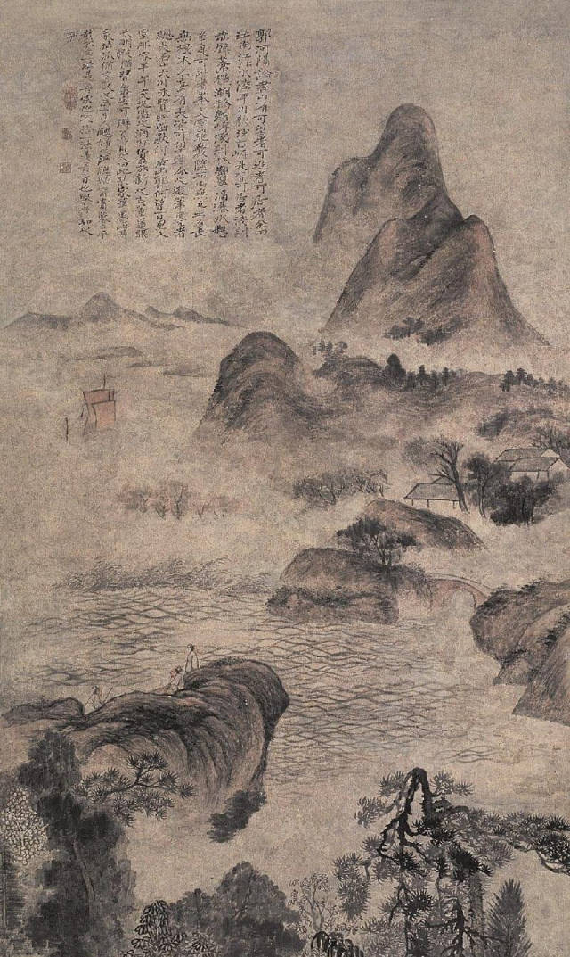 石涛:“苦瓜和尚”把“苦”绘在画卷中(图25)