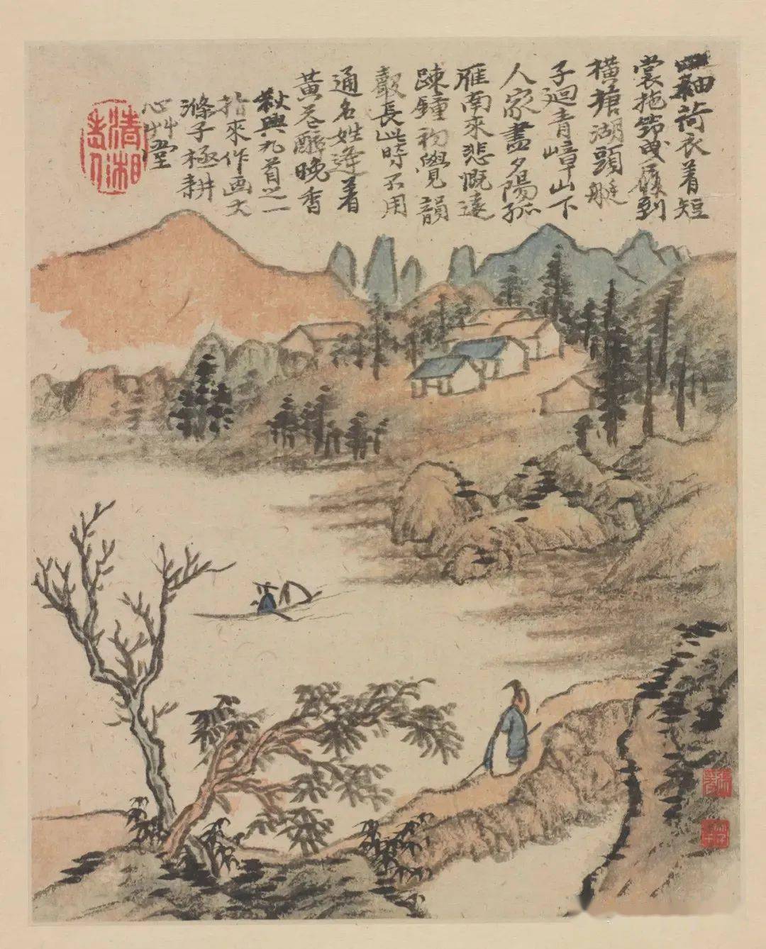 オープンセール 福袋 四僧之原济|《金陵怀古册》《秦淮忆旧册》《杜甫诗意册》及其他_ 和書