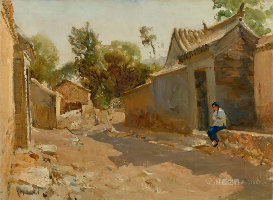 马克西莫夫:新中国油画的奠基人(图23)