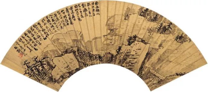 四僧之髡残|在过程中体验追求的快乐以达成人格的完善及其《黄山山水册》《茂林秋树卷》(图32)