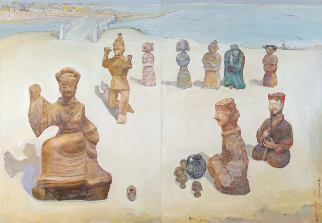 用一件壁画激励一代人：袁运生最大回顾展落地上海(图31)