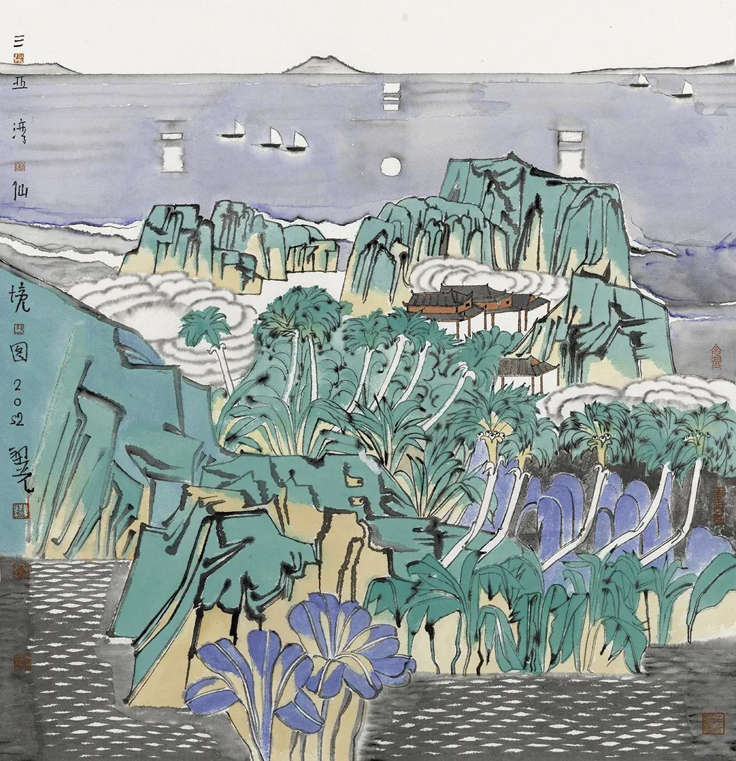 雅集 | 素月映丹青·中国画名家中秋主题作品邀请展(图33)