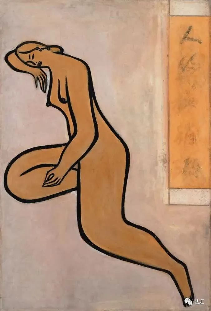 常玉人物篇|中国式的莫迪利阿尼(图34)