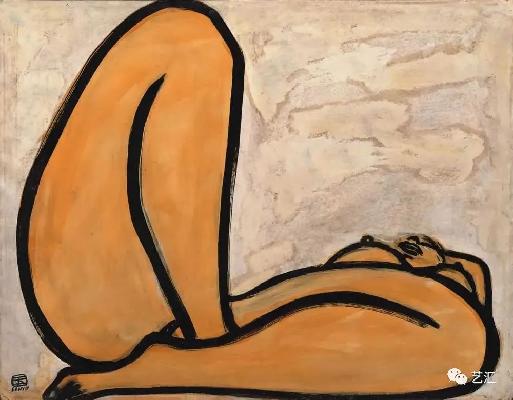 常玉人物篇|中国式的莫迪利阿尼(图43)