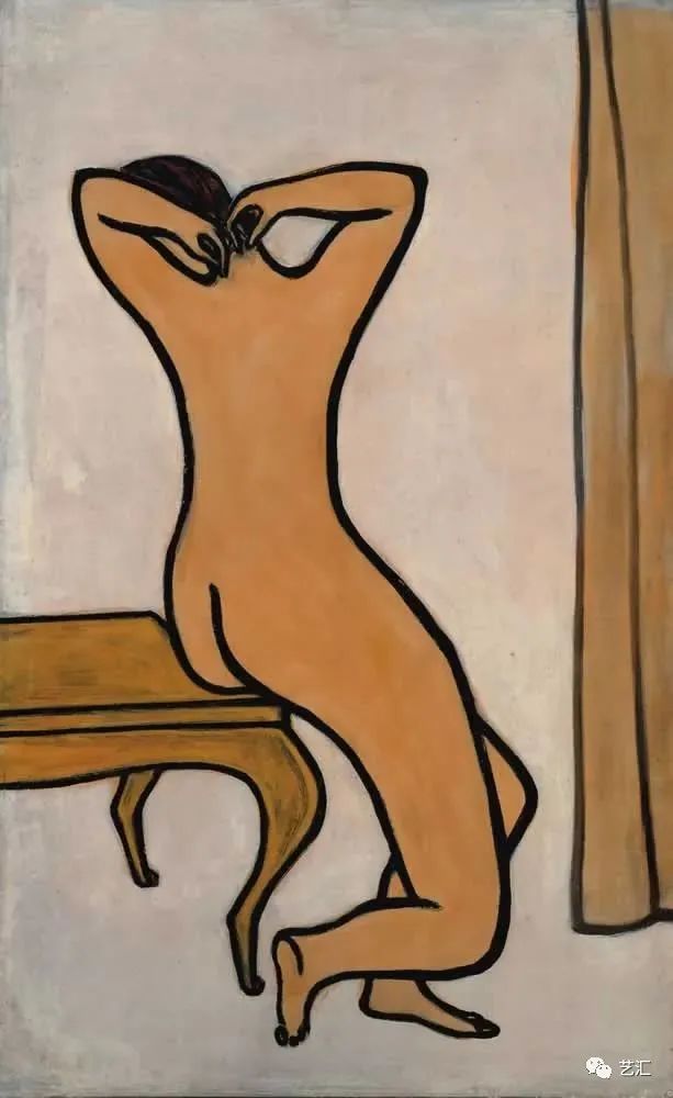 常玉人物篇|中国式的莫迪利阿尼(图36)