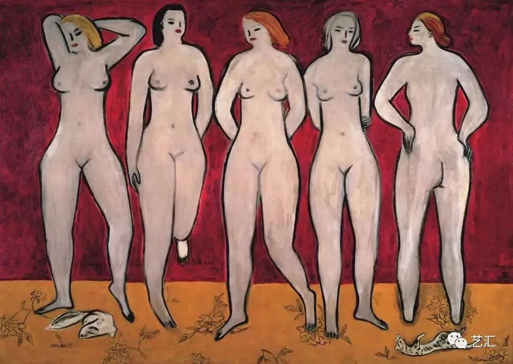 常玉人物篇|中国式的莫迪利阿尼(图38)