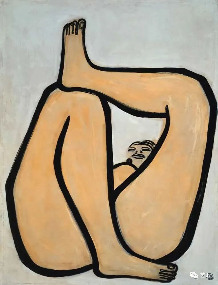 常玉人物篇|中国式的莫迪利阿尼(图41)