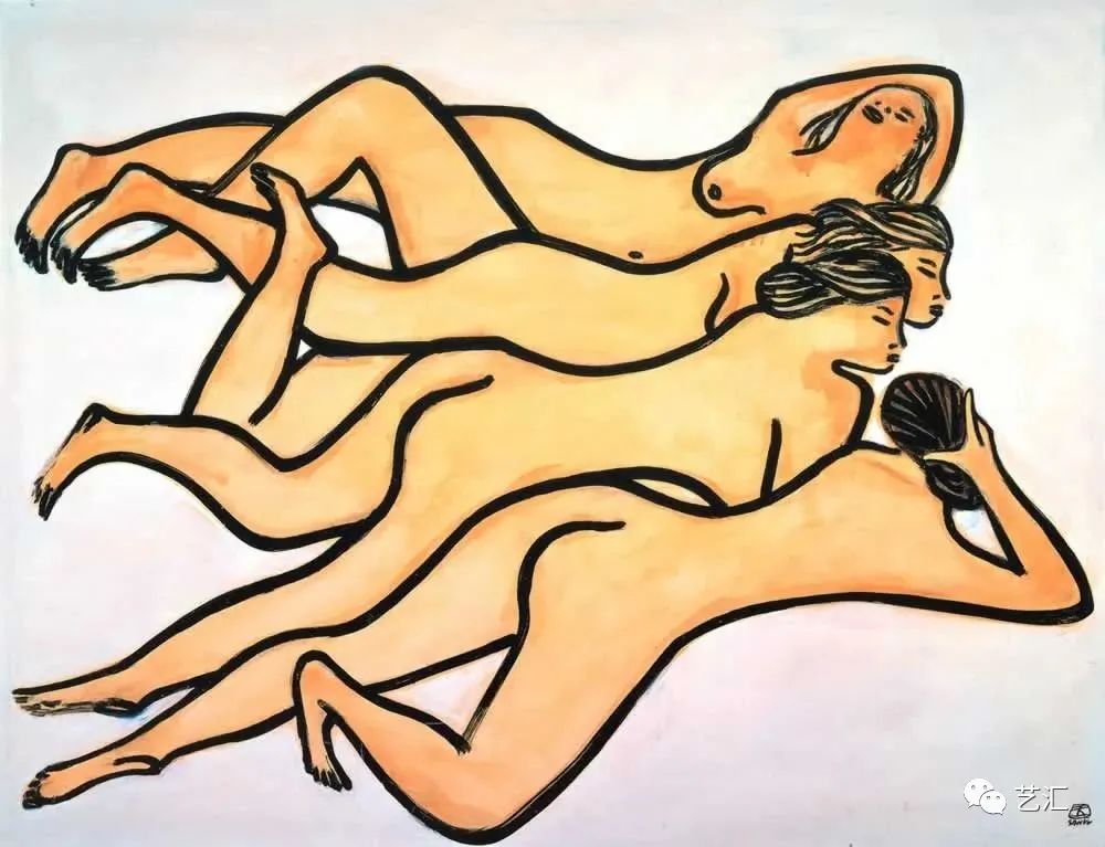 常玉人物篇|中国式的莫迪利阿尼(图51)