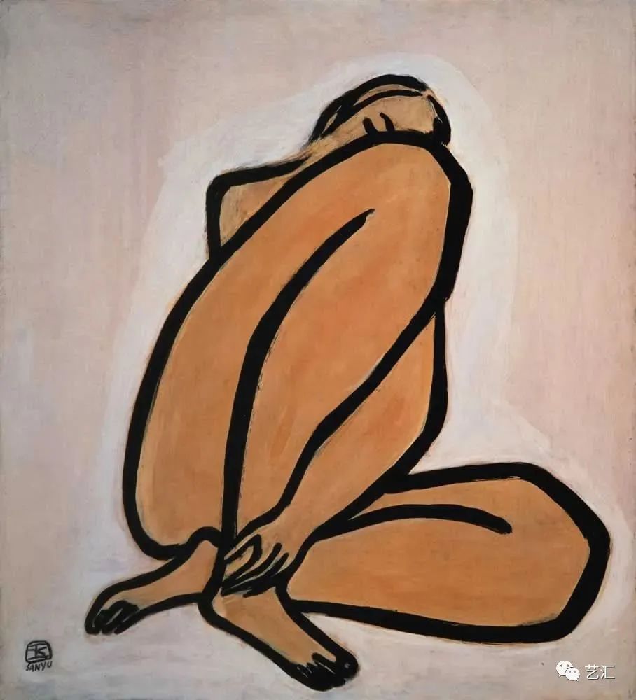 常玉人物篇|中国式的莫迪利阿尼(图46)