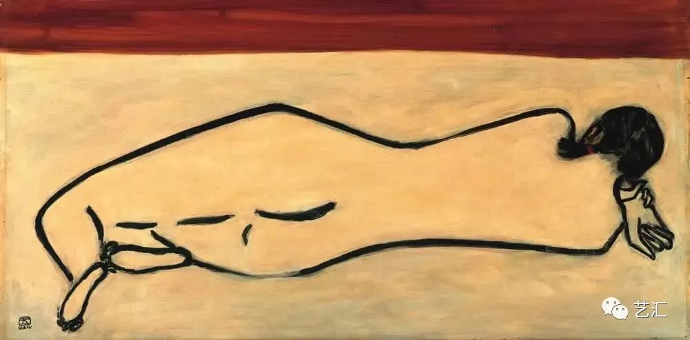 常玉人物篇|中国式的莫迪利阿尼(图59)