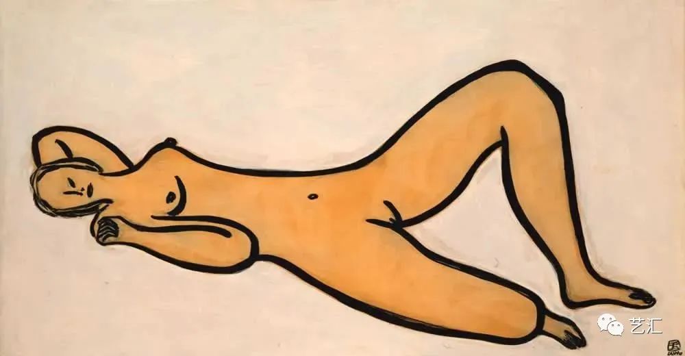 常玉人物篇|中国式的莫迪利阿尼(图61)