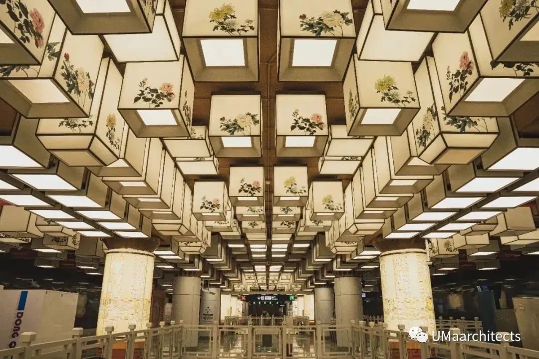 筑艺｜中国最美地铁站： 地铁文化是城市风貌的前沿窗口(图13)