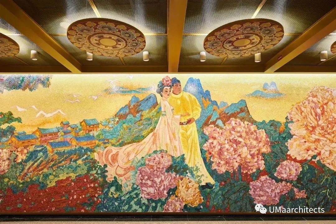 筑艺｜中国最美地铁站： 地铁文化是城市风貌的前沿窗口(图6)