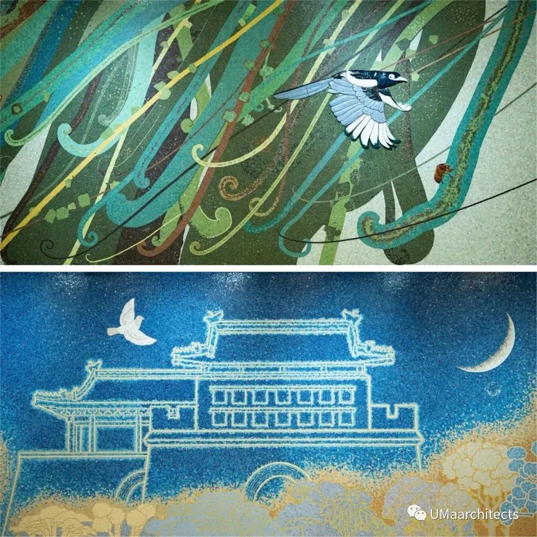 筑艺｜中国最美地铁站： 地铁文化是城市风貌的前沿窗口(图17)