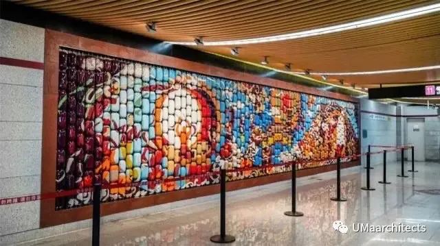 筑艺｜中国最美地铁站： 地铁文化是城市风貌的前沿窗口(图22)