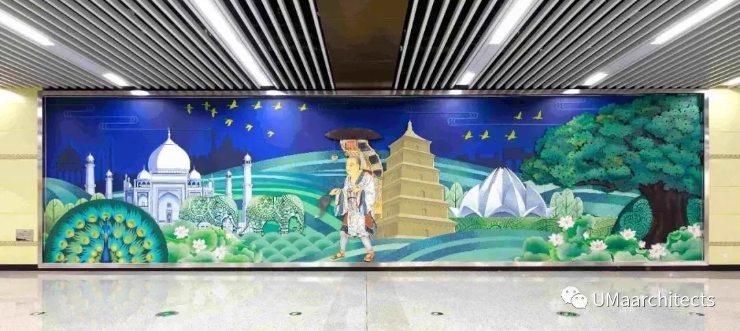 筑艺｜中国最美地铁站： 地铁文化是城市风貌的前沿窗口(图51)