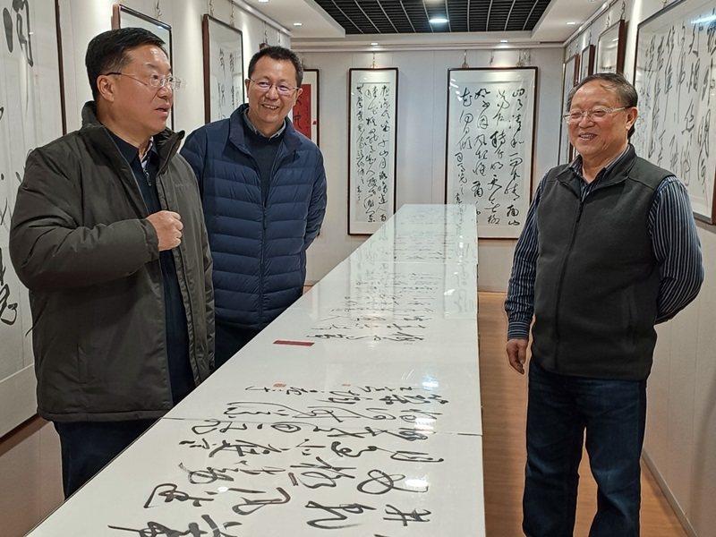 南京月牙湖书画院 | 江上题襟——黄征、何震宇书法篆刻作品交流展(图10)