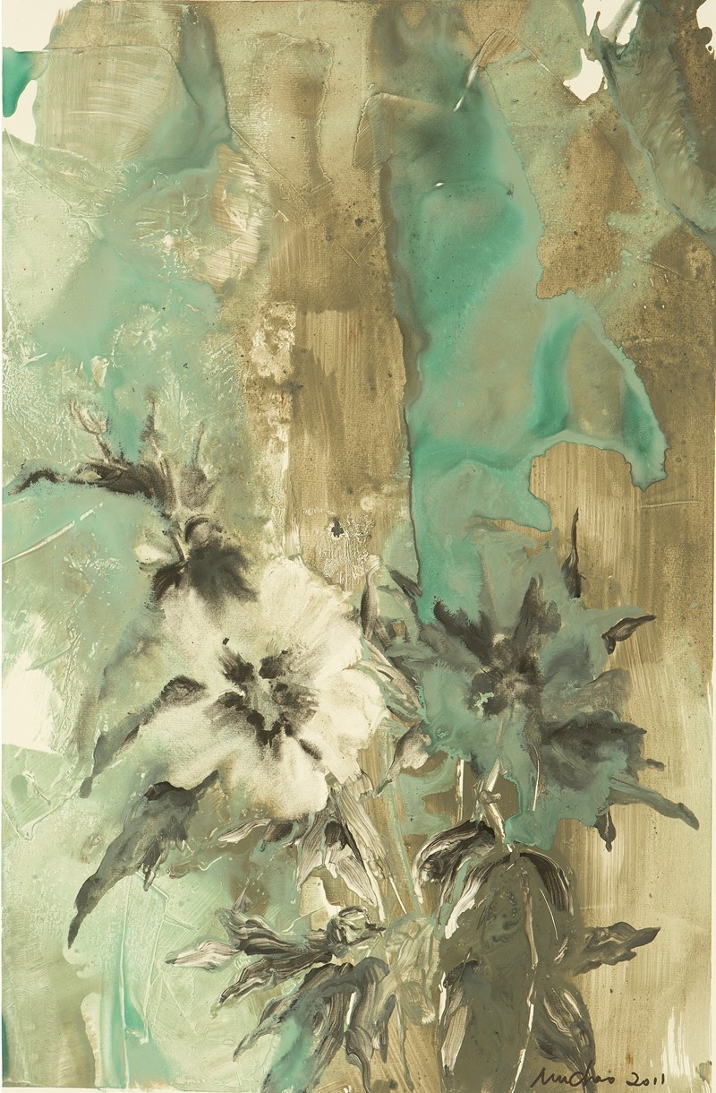 3、水色 纸面丙烯 76x53cm 2011.jpg