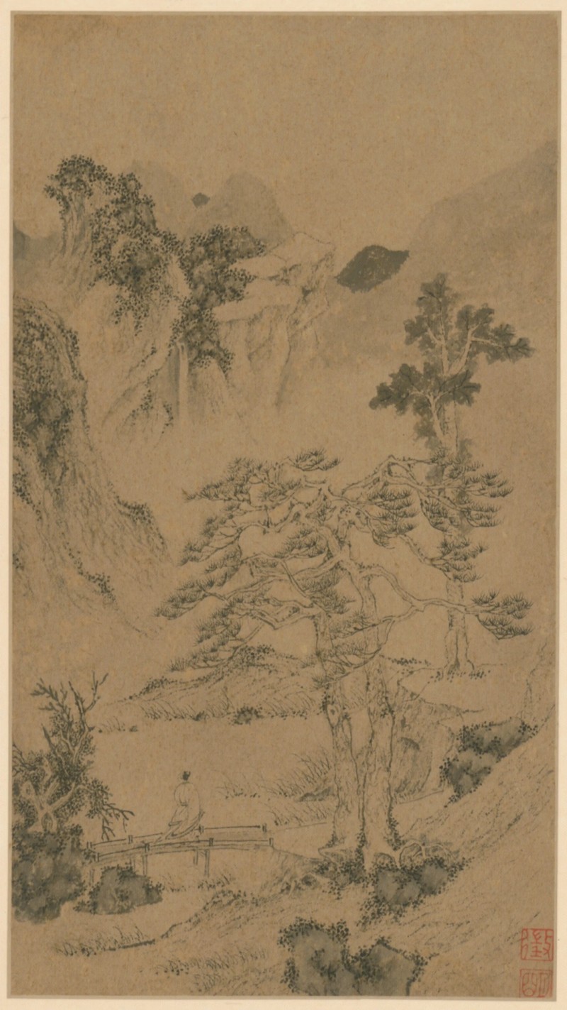 文徵明：课徒山水册25.jpg