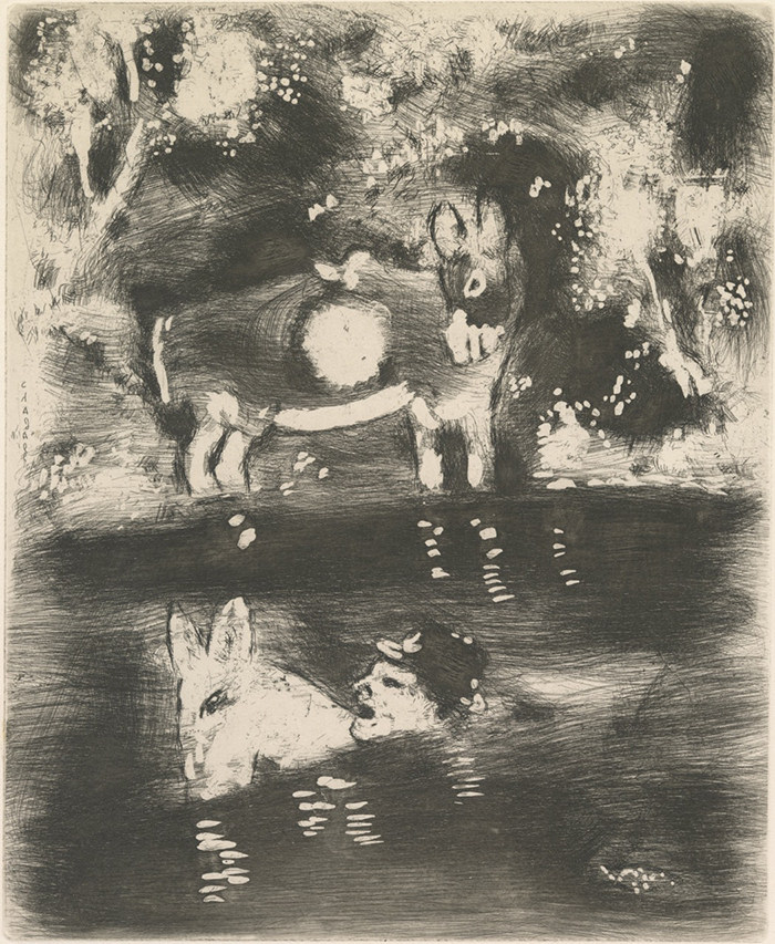 ICI LABAS艺栈画廊 | 拉封丹《寓言》夏加尔原版蚀刻版画展(图22)