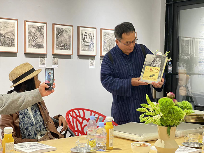 ICI LABAS艺栈画廊 | 拉封丹《寓言》夏加尔原版蚀刻版画展(图14)