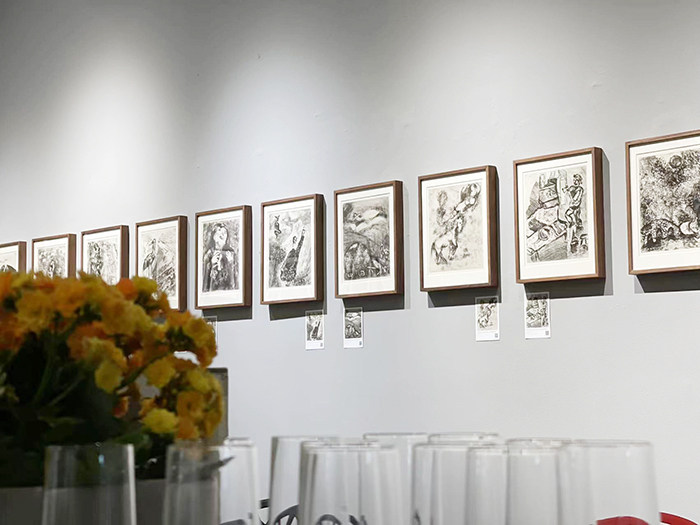 ICI LABAS艺栈画廊 | 拉封丹《寓言》夏加尔原版蚀刻版画展(图6)