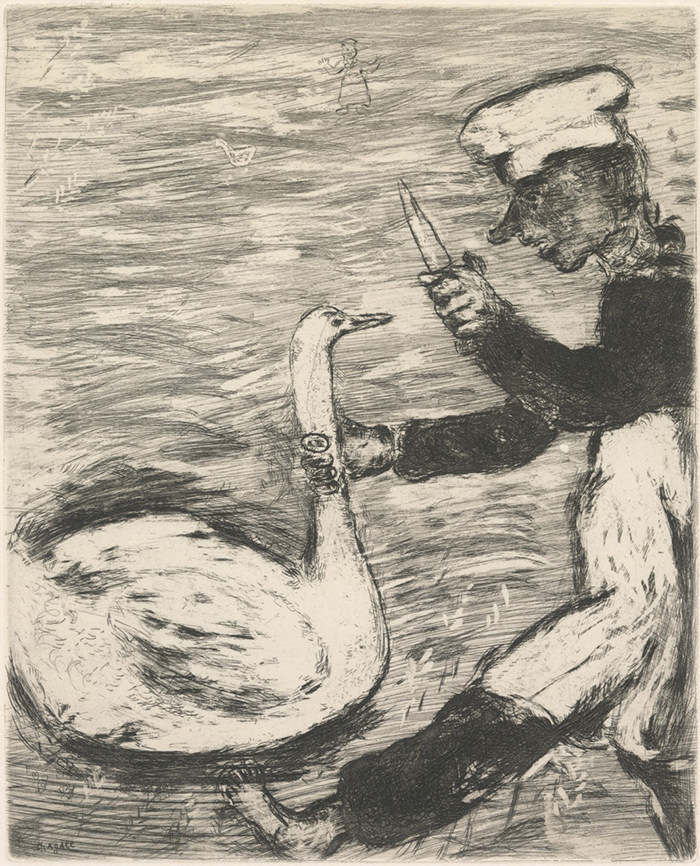 ICI LABAS艺栈画廊 | 拉封丹《寓言》夏加尔原版蚀刻版画展(图17)