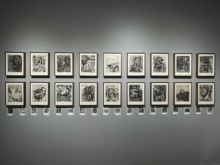 ICI LABAS艺栈画廊 | 拉封丹《寓言》夏加尔原版蚀刻版画展(图16)