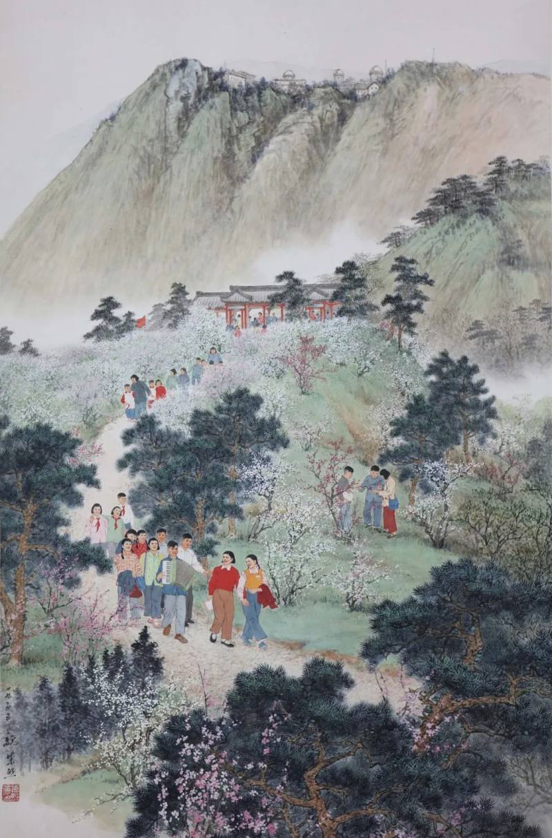 江苏省美术馆 | 新·生▪江苏地域中国画家的山水变革（1949-1966）(图13)