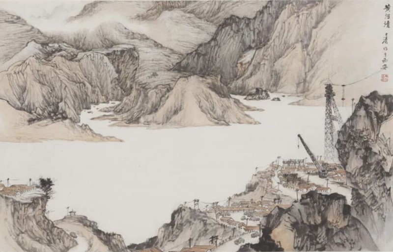 江苏省美术馆 | 新·生▪江苏地域中国画家的山水变革（1949-1966）(图15)