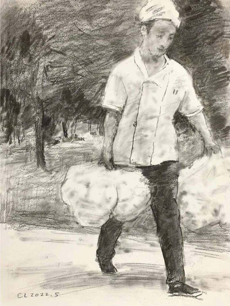 浙江美术馆 |  中国写实画派素描作品展（杭州站）(图47)