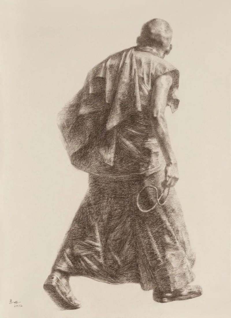 浙江美术馆 |  中国写实画派素描作品展（杭州站）(图43)