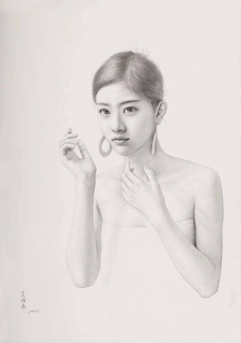 浙江美术馆 |  中国写实画派素描作品展（杭州站）(图53)