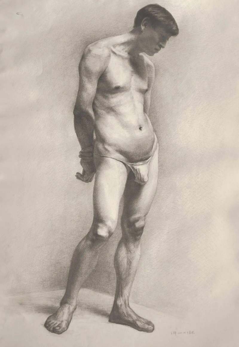 浙江美术馆 |  中国写实画派素描作品展（杭州站）(图59)