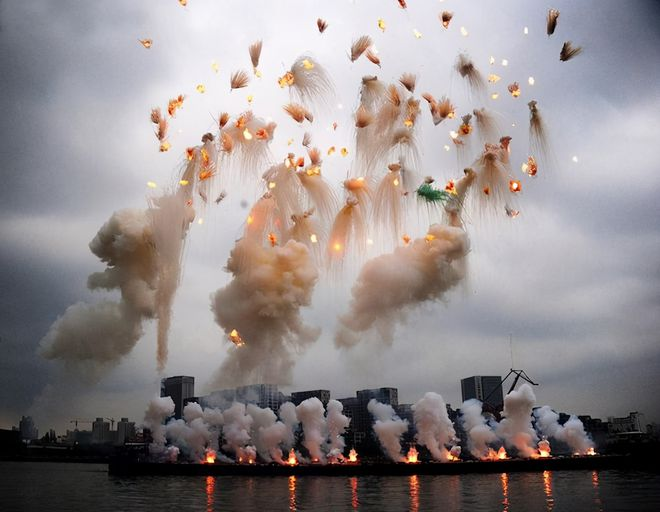 蔡国强和他的爆炸艺术(图9)