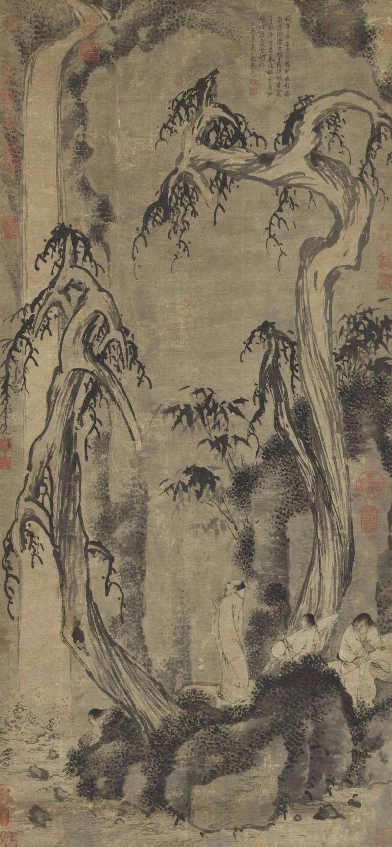 梁楷，从画院解放出来后，"草草"几笔成大师(图3)