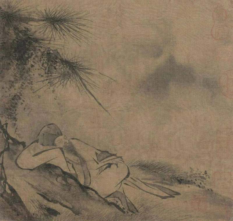 梁楷，从画院解放出来后，"草草"几笔成大师(图12)