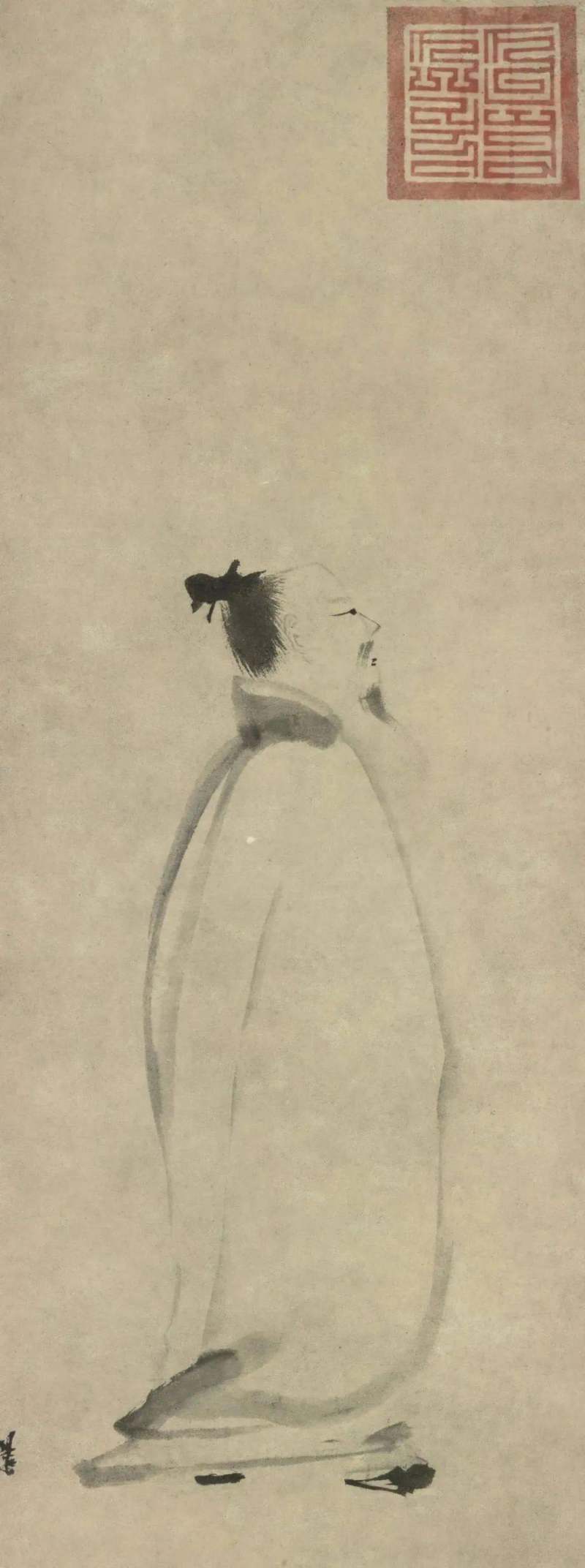 梁楷，从画院解放出来后，"草草"几笔成大师(图13)