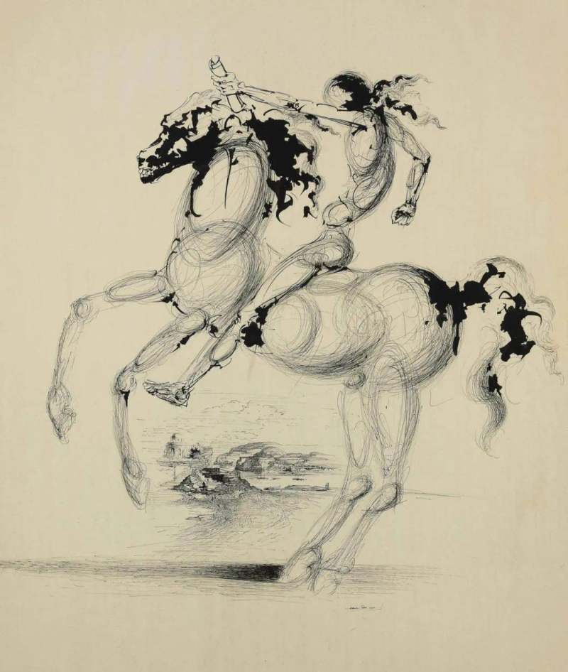 素描 | 萨尔瓦多·达利总是 让人们瞠目结舌(图31)