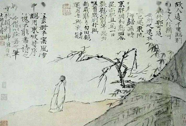 罕见 | 石涛十二帧东坡诗意图册 (图13)