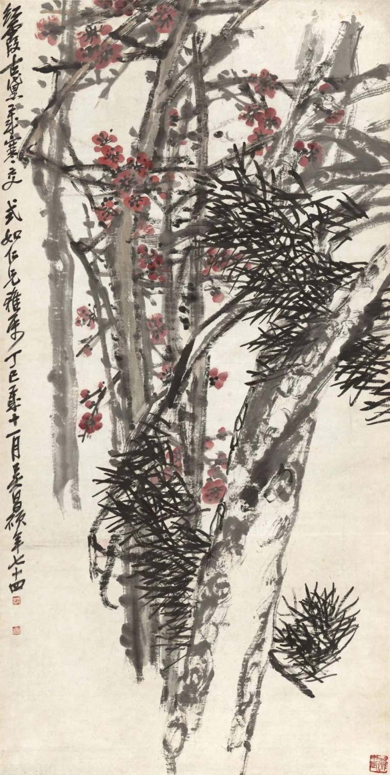 赏梅 | 潜龙何处 香雪留春 超山报慈寺旁长眠的吴昌硕(图7)