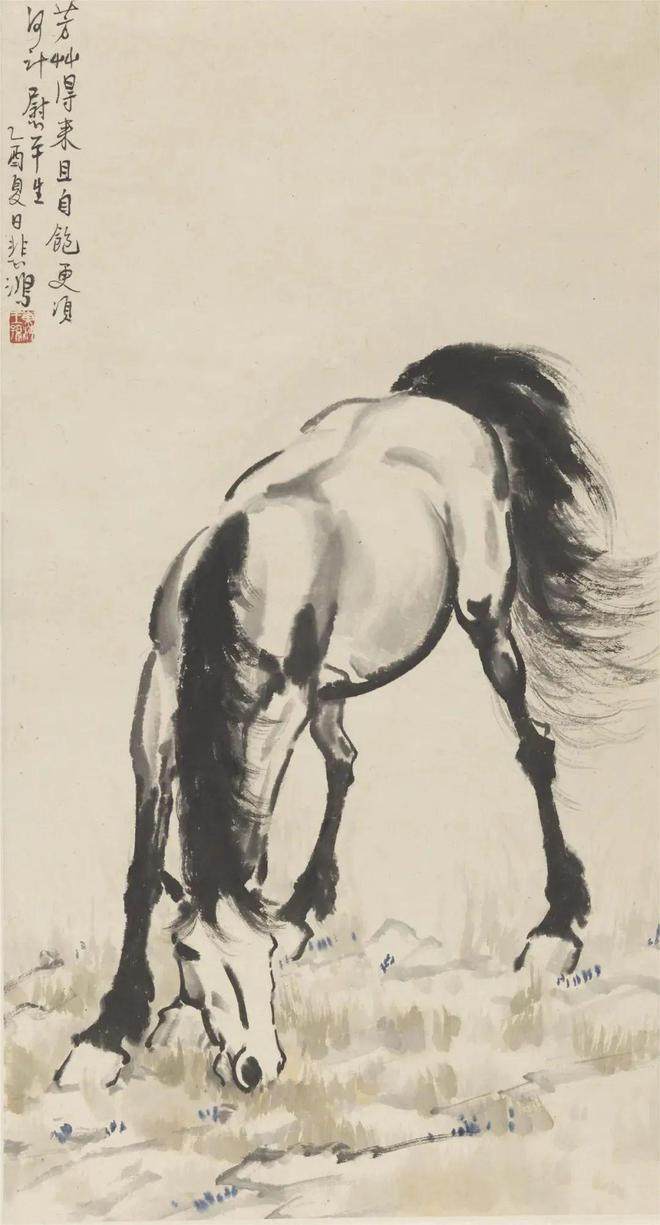 奔腾的精神——徐悲鸿中国画展暨从徐悲鸿的贵州土纸开始——中国美术创新体验作品展在中国美术馆开幕(图17)